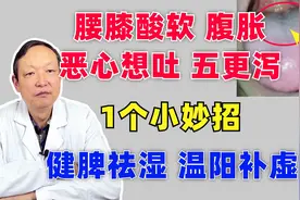 腰膝酸软，腹胀，恶心想吐，五更泻1个小妙招，健脾祛湿温阳补虚视频封面