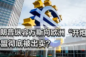 特朗普纵容万斯向欧洲“开炮”！俄美已和解，欧盟彻底被出卖？视频封面