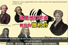 这是他们不会教你的微积分！微积分关键思想背后的历史和哲学！视频封面