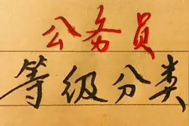 公务员等级分类，正科，副科，正处，副处，办事员等级别，收藏视频封面
