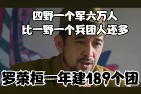 四野一个军六万人，比一野一个兵团人还多，罗荣桓一年建189个团视频封面
