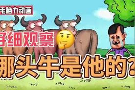 【脑力小动画】哪头老牛是他的？视频封面