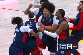 NBA精彩时刻：大心脏！普尔外线迎着威少超远三分冷血绝杀掘金！视频封面