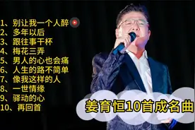 姜育恒10首成名曲，怀旧经典视频封面