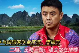 中国乒乓球国家队金字塔，樊振东二档、王皓三档，谁会站在顶端视频封面