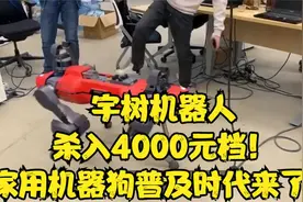 宇树机器人杀入4000元档！家用机器狗普及时代来了？视频封面