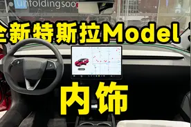 全新特斯拉 Model 3 内饰首发体验！跟想象中差距很大？！视频封面