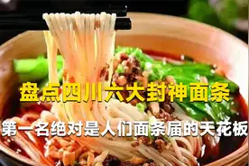 盘点四川封神面条，重庆小面竟无缘上榜，第一名堪称面条届天花板视频封面