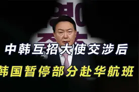 中韩互招大使交涉后，韩国选择与华脱钩，宣布暂停部分赴华航班视频封面