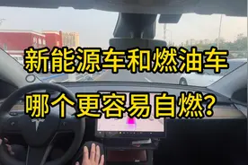新能源车和燃油车哪个更容易自燃？#电动车自燃事件 #特斯拉视频封面