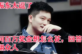 樊振东谈奖金用途显幽默 金句逗乐全场视频封面