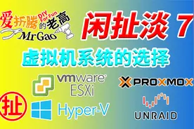 老高·闲扯淡7虚拟机系统的选择 ESXi PVE Unraid Hyper-V优缺点