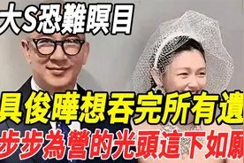 大S遗产争议不断，具俊晔欲继承全部，孩子们或将一无所获视频封面
