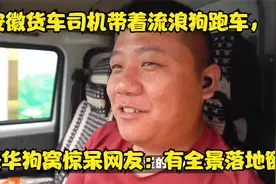 安徽货车司机带着流浪狗跑车，豪华狗窝惊呆网友：有全景落地窗视频封面
