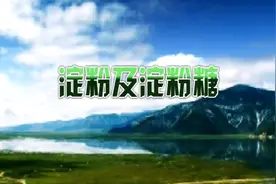 淀粉和淀粉糖的相关生产知识，你知道吗？视频封面