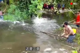 268. 小孩被神秘生物拖进水里，村民集体出动抓捕巨物视频封面