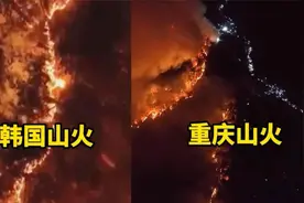 韩国山火vs重庆山火：韩国永远不知人民群众跟信仰的力量有多大。视频封面