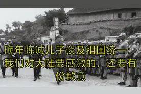 晚年陈诚儿子谈及祖国统一：我们对大陆要感激的，还要有份歉意视频封面