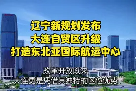 辽宁新规划发布：大连自贸区升级，打造东北亚国际航运中心视频封面