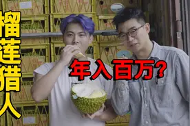 中越边境有1特殊职业，每天吃榴莲，年入百万你羡慕了吗？视频封面