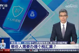 2023年个人所得税年度汇算3月1日起开始视频封面