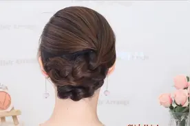编发#麻花辫#短发这样扎起来~视频封面
