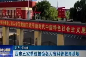 [齐齐哈尔新闻]我市五家单位被命名为省科普教育基地视频封面