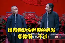 爆笑相声：谦哥看动物世界的启发   郭德纲   于谦视频封面