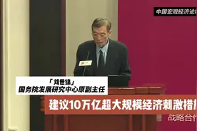 刘世锦建议刺激方案:带动经济回归扩张性增长轨道视频封面