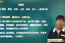 中药师妇科常用中成药止带剂：消糜栓、保妇康栓的功效和主治病症视频封面