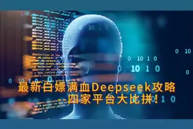 最新白嫖满血Deepseek攻略，四家平台大比拼！视频封面