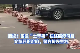 后续！昭通“土苹果”拦路逼停司机：文旅评论沦陷，警方传唤果农视频封面