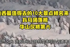 陕西最值得去的10大景点排名来了，兵马俑落榜，华山仅排第六视频封面