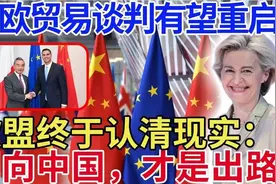 中欧贸易谈判有望重启？欧盟终于认清现实：倒向中国才是出路！视频封面