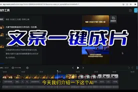 【AI视频】文案一键成片，素材自动匹配，一天轻松20个视频。视频封面