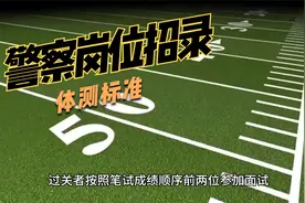 公务员招录警察岗位体测标准.mp4视频封面