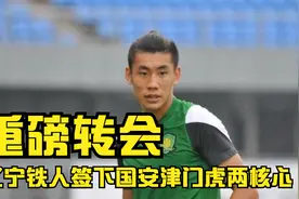 喜讯！辽宁铁人或大手笔签下国安津门虎两核心，球迷：冠军稳了！视频封面