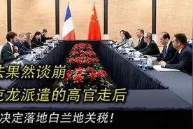 中法果然谈崩，马克龙派遣的高官走后，中国决定落地白兰地关税视频封面