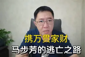 携万贯家财，马步芳父子逃亡之路视频封面