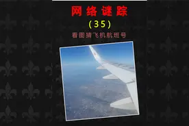 通过图片找地理位置，寻找飞机航班号，网络谜踪推理挑战视频封面