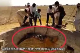 古井散发出恶臭，抽干水后，惊现“庞然大物”，吓得村民赶紧报警视频封面