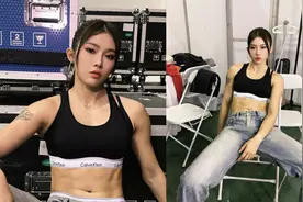 全锦赛双冠得主吴艳妮时尚走秀，腹肌成全场焦点，真是太美了视频封面