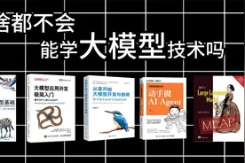 自学大模型看这5本书就够了! 看完你也能成为大模型高手!视频封面