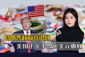 美国正亲手毁灭美元霸权，特朗普亲口承认了，新任期要痛改前非？视频封面