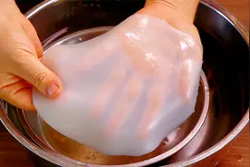 想吃凉皮不用买，教你凉皮最正宗做法，劲道爽滑，不断条不开裂视频封面