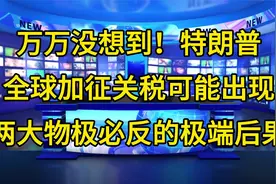 万万没想到！特朗普全球加征关税可能出现两大物极必反的极端后果视频封面