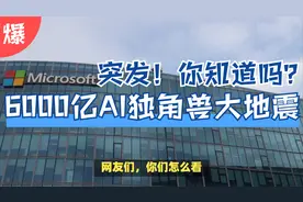 突发！6000亿AI独角兽大地震！视频封面