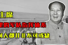 毛主席构建的军队指挥体系，除了毛主席，任何人都并非不可或缺！视频封面