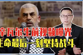 生命最后一刻，依然保持战斗，辛瓦尔生前视频曝光，赢得以军尊重视频封面