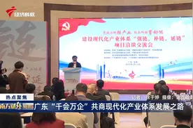 广东“千会万企”共商现代化产业体系发展之路视频封面